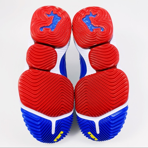 Nike LeBron James XVI 16 Superbron Basketball Sneakers Shoes Christmas Mens 10 - Picture 7 of 8